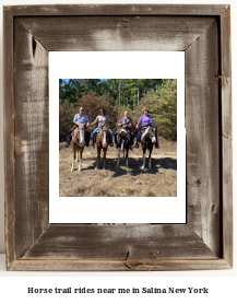 horse trail rides near me in Salina, New York